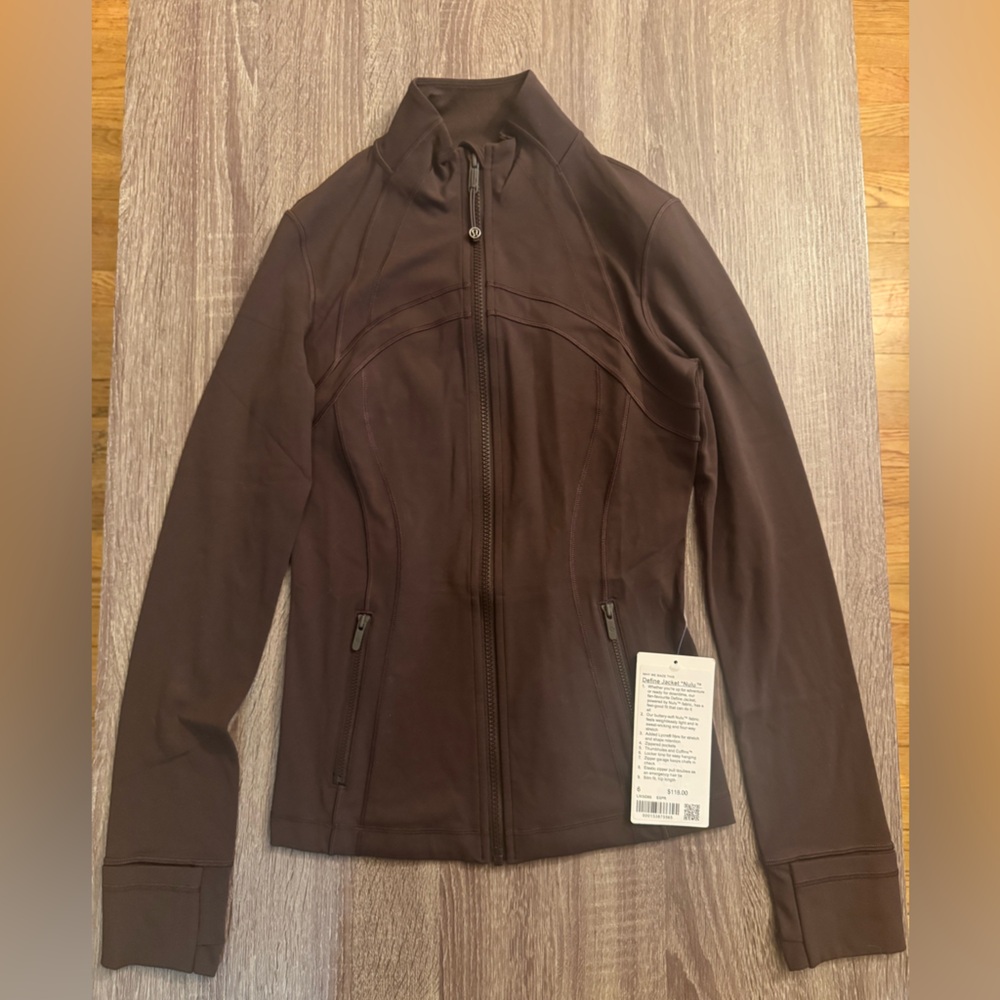 lululemon athletica Brown cropped Utility Jacket